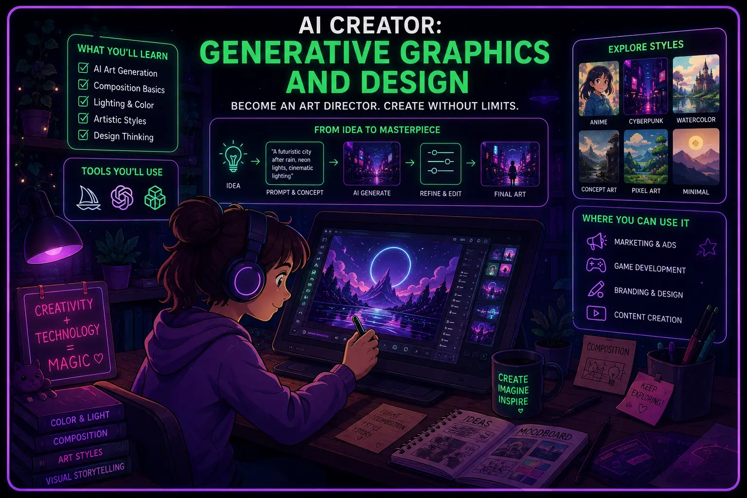 AI Creator: Generatywna Grafika i Design — zdjęcie 1 z galerii